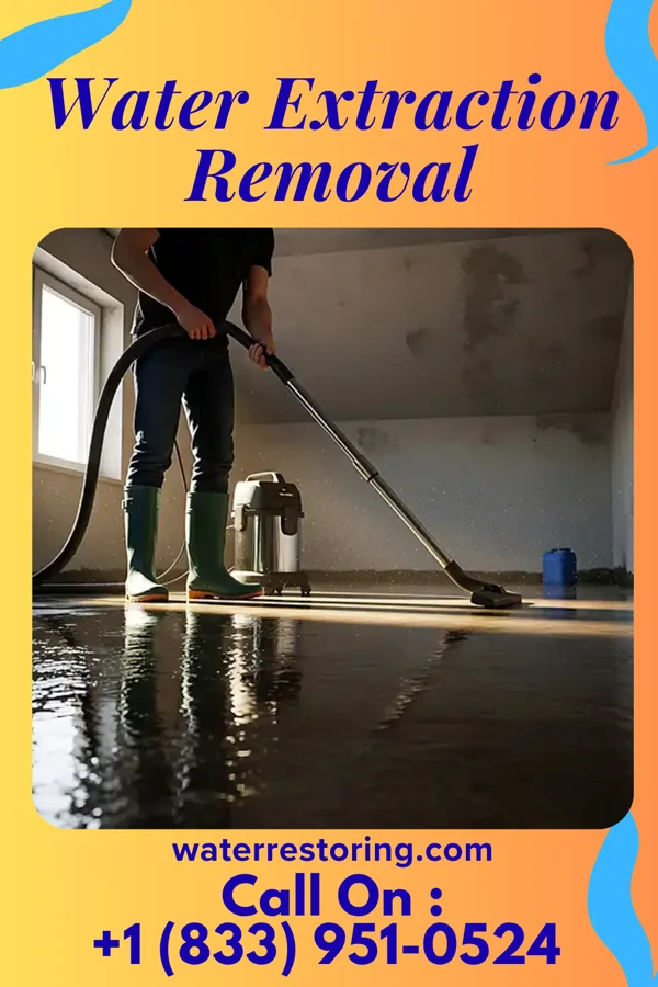 Water Extraction Removal in East Foothills, CA